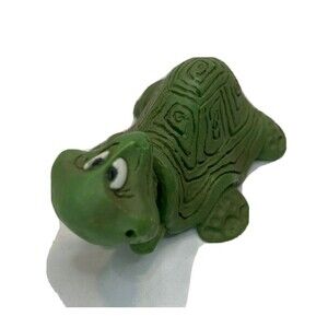 RUSS Vintage Kathleen Kelly Critter Factory Tortoise Turtle Collectible Figurine